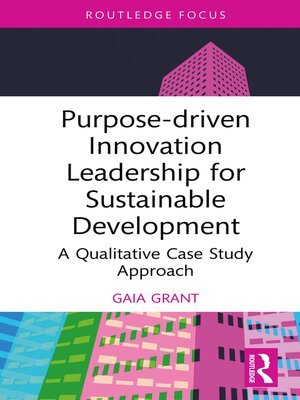 cover image of Purpose-driven Innovation Leadership for Sustainable Development